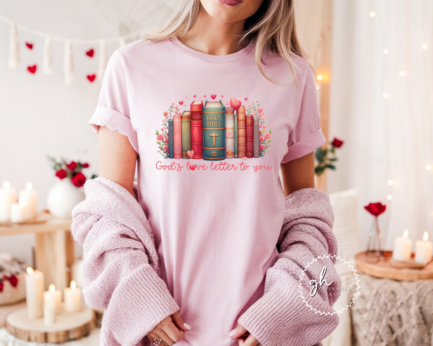 God's Love Letters To You Shirt, Comfort Colors Shirt
