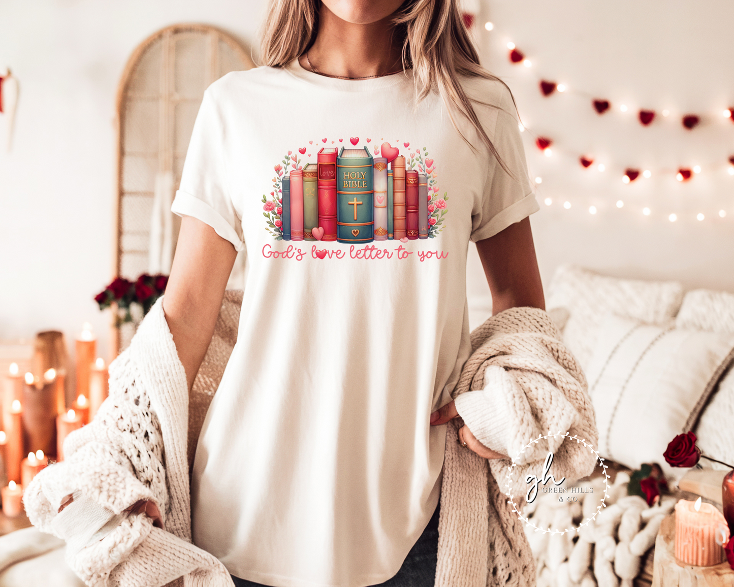 God's Love Letters To You Shirt, Comfort Colors Shirt